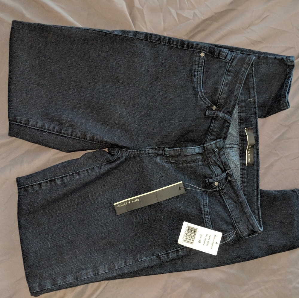 Rich and Skinny dark wash skinny jeans